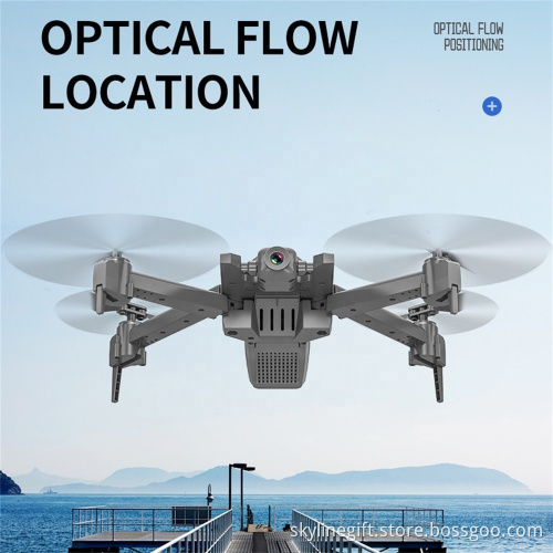 CSJ X4 Foldable Profissional Drone with HD 4K Camera WiFi FPV Wide Angle Optical Flow RC Quadcopter Christmas present Toys